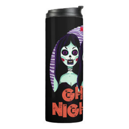 Garrafa Térmica Diversão Noite De Ghouls