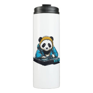 Garrafa Térmica DJ Kawaii Panda