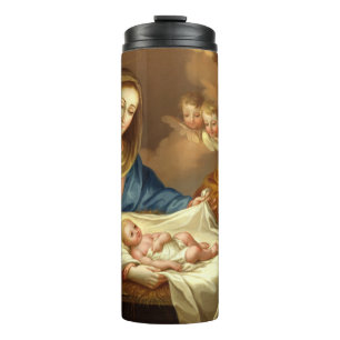 Garrafa Térmica Do "tumbler religioso da arte de Natividad La"