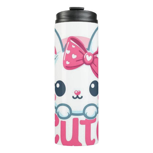 Garrafa Térmica "Docinho Hare Love Cup" (Frente)