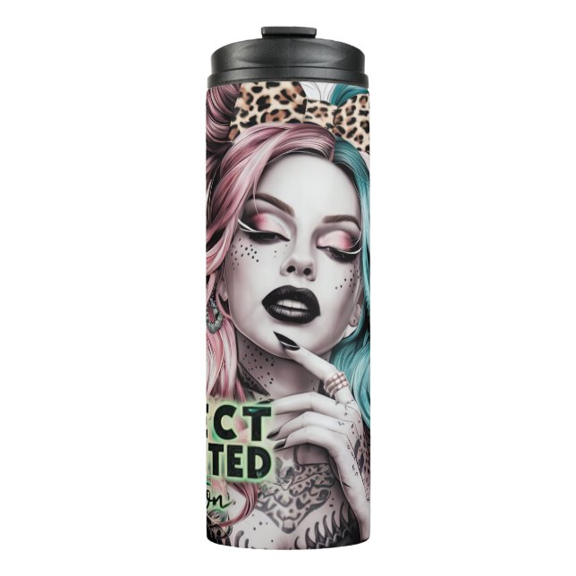 Garrafa Térmica Doentes do sexo feminino (Frente)