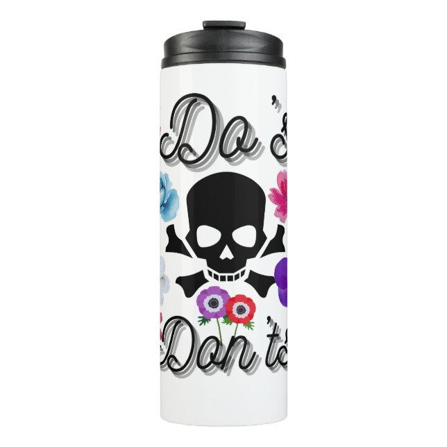 Garrafa Térmica Do's e Don'ts (Frente)