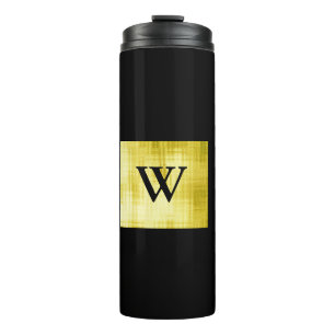 Garrafa Térmica Dourado preto-II