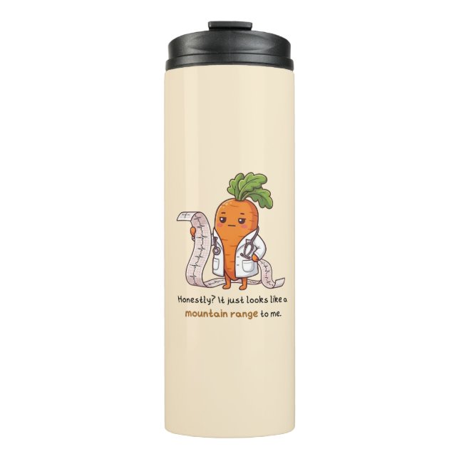 Garrafa Térmica Dr. Carrot ECG Mountain Range Thermal Tumbler  (Frente)