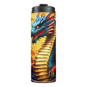 Garrafa Térmica Dragão de Fogo
