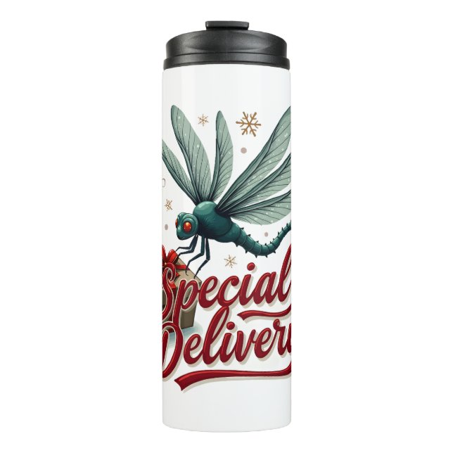 Garrafa Térmica Dragonfly de Entrega Apresente (Frente)