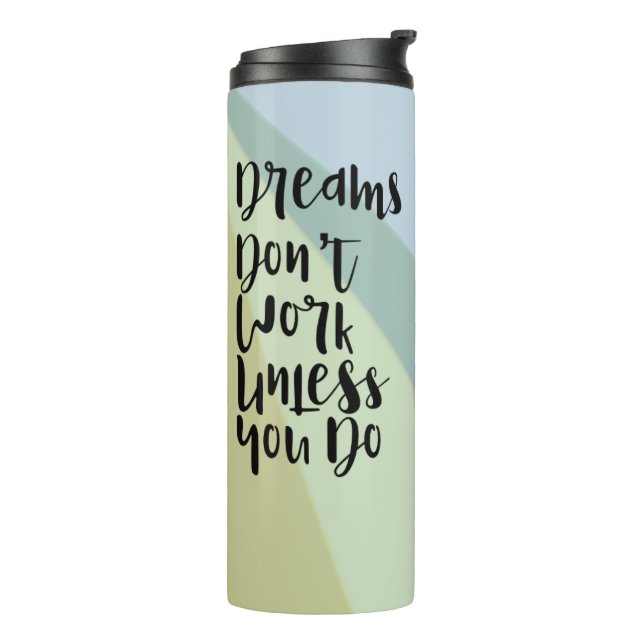Garrafa Térmica Dream On Tumbler (Giro à esquerda)