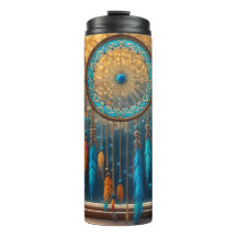 Dreamcatcher em Folhas de Quebra de Janela