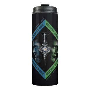 Garrafa Térmica Dumbledore & Grindlewald Blood Troth Graphic