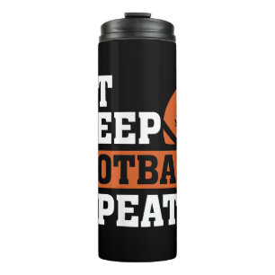 Garrafa Térmica Eat Sleep Futebol Repita Adorável Futebol Vi