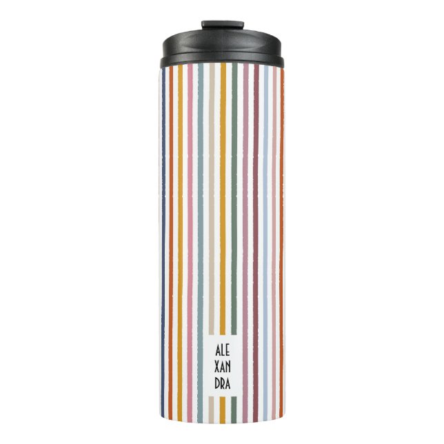 Garrafa Térmica Echo Traça Tumbler Térmico Personalizado - Multico (Frente)