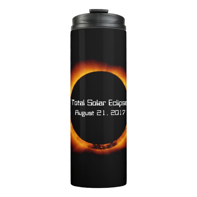 Garrafa Térmica Eclipse Solar Total 2017 (Frente)