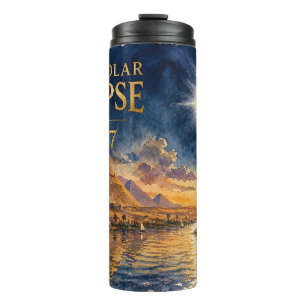 Garrafa Térmica Eclipse Total Solar 2027 Egito