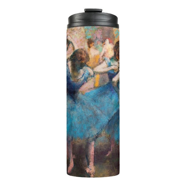 Garrafa Térmica Edgar Degas - Dançarinas em azul (Frente)