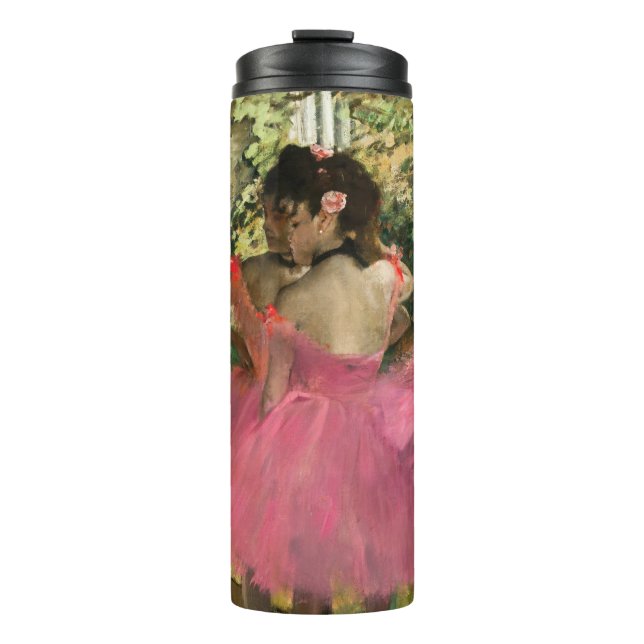 Garrafa Térmica Edgar Degas - Dançarinas em rosa (Frente)