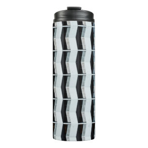 Garrafa Térmica Edifício pintado branco