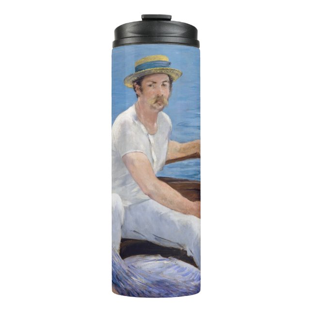 Garrafa Térmica Edouard Manet - Passeio de barco (Frente)