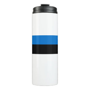 Garrafa Térmica Eesti Vabariik - Estônia Flag