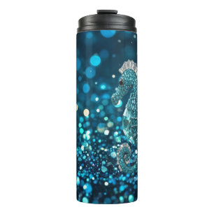 Garrafa Térmica Elegância em Movimento: Aqua Seacavalo em Aqua Bok