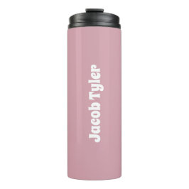 Garrafa Térmica Elegância sem som - Mistura de Rosa