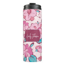 Elegante Flor de Rosa com Nome Personalizado Desig