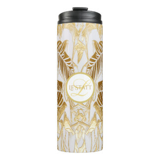 Garrafa Térmica Elegante Monogramado Aura Thermal Tumbler