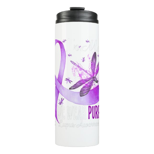 Garrafa Térmica Em maio, Vestimos Dragonfly.pn (Frente)