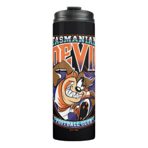 Garrafa Térmica Emblema do Clube de Futebol Tasmanian Devil