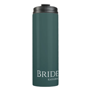 Garrafa Térmica Emerald Green e White-Bride-