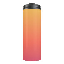 Empenho amarelo âmbar Tumbler térmico desportivo