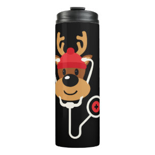 Garrafa Térmica Enfermeira Enfermeira Bonita Natal