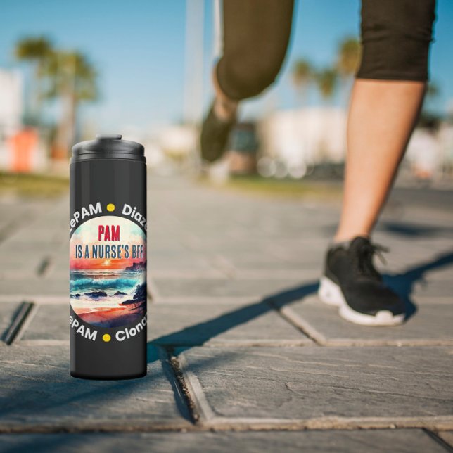 Garrafa Térmica Enfermeiro Enfermeiro Enfermeiro - PAM Lorazepam D (Criador carregado)