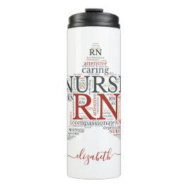 Garrafa Térmica Enfermeiro Registrado RN Tumbler Térmico Star