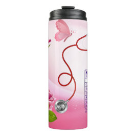 Garrafa Térmica Enfermeiro Rótulo Nutricional Tumbler Térmico