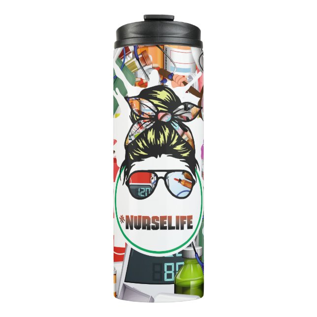 Garrafa Térmica EnfermeiroLife (Frente)