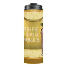 Garrafa Térmica Engraçado Arruinado Por Responsabilidades