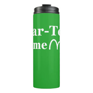 Garrafa Térmica Engraçado Golf, é Par Tee Time