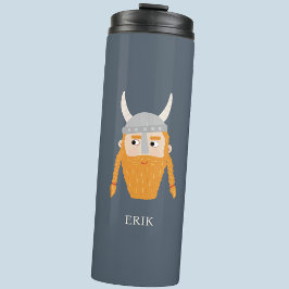 Garrafa Térmica Engraçado Viking Personalizado