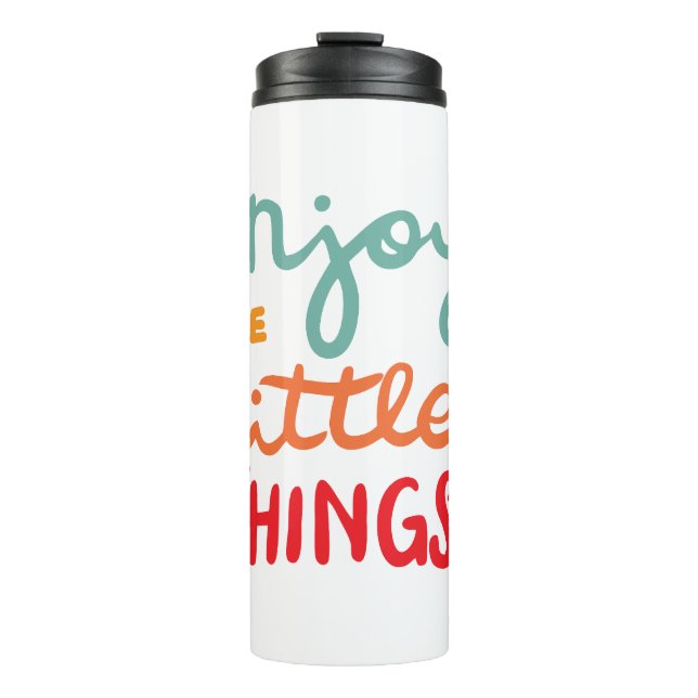 Garrafa Térmica Enjoy the little things (Frente)