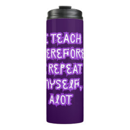 Garrafa Térmica Ensino Por Isso, Repetirei-Me.