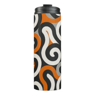 Garrafa Térmica Equipe Laranja (personalizar)