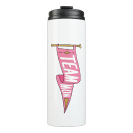 Garrafa Térmica Equipe Mãe Mamãe Esquadrão Mãe Bandeira Mãe