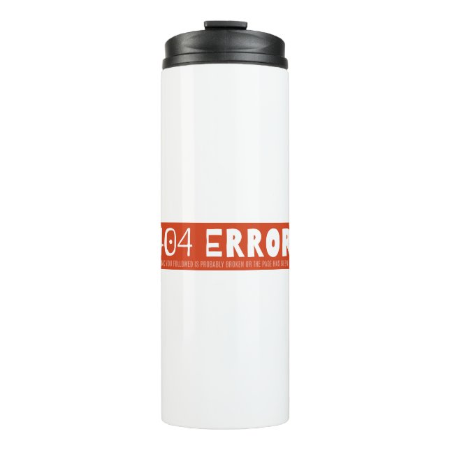Garrafa Térmica Erro 404 (Frente)