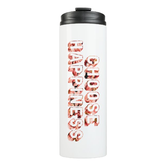 Garrafa Térmica Escolha Felicidade #7 (Frente)