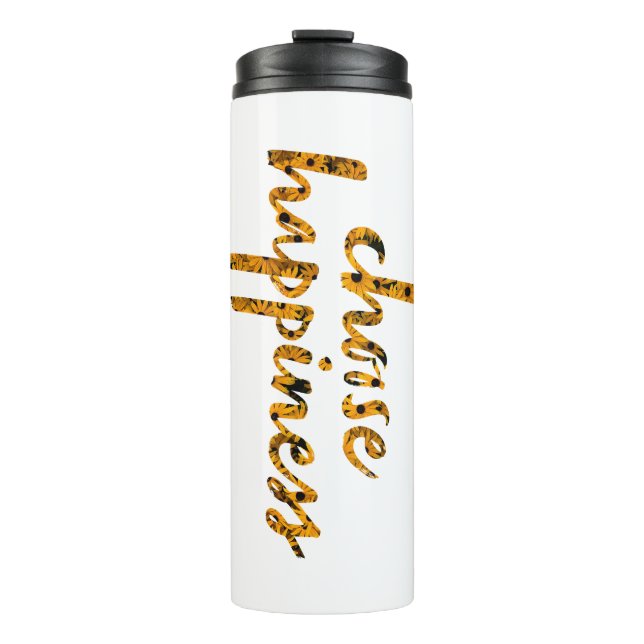 Garrafa Térmica Escolha Felicidade #8 (Frente)