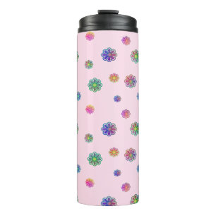 Garrafa Térmica Escolha um Fundo Personalizado Posy