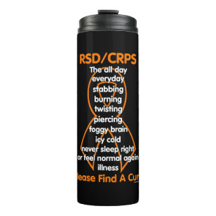 Garrafa Térmica Esfaqueando queimando Twisting...RSD/CRPS