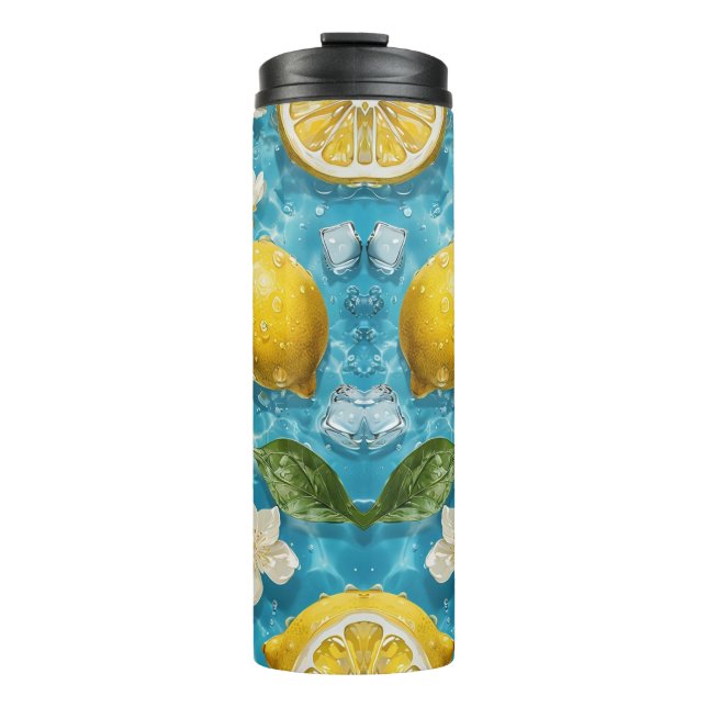 Garrafa Térmica Esguicho de Flor de Citrus (Frente)