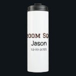 Garrafa Térmica Esquadrão do noivo padrinho festa de despedida adi<br><div class="desc">projeto</div>