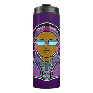 Garrafa Térmica Esquiando no inverno